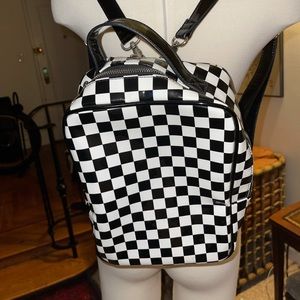 Fun checkered back pack